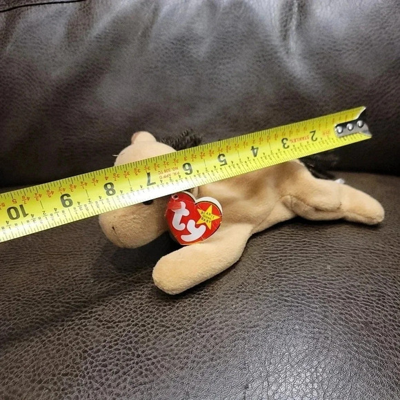 TY Beanie Baby - DERBY the Horse (with star) (8 inch) September 16, 1995 - Picture 3 of 9